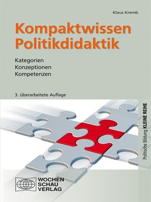 cover image of Kompaktwissen Politikdidaktik